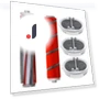 Washable Vacuum Filters and Roller Brush — Parts & Accessories, GOODLUCKK