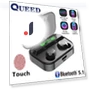 Wireless Bluetooth Headset with Touch Display — Audio Gear, QUEED