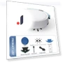 Automatic Remote Control Vacuum Cleaner — Built-In Vacuum Systems, Dongfang HOME A