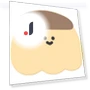 Cute Soft Pudding Acrylic Smart Talk — Doll Crafting, Board M Factory