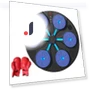 Smart Musical Boxing Trainer with Gloves — Boxing Training Gear, TOMTOP JMS