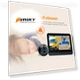 Thumbnail Digital Door Viewer WiFi Video Doorbell — Smart Home Security, ESCAM