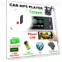 Car Stereo System with Bluetooth and 4-inch Touchscreen — Stereo Receivers, icreative