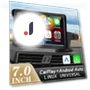 7-inch Wireless Carplay and Android Auto Car Radio Multimedia Video Player Portable Touch Screen — Stereo Receivers, Meiteai-All