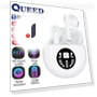 High-Power Bluetooth Earbuds — In-Ear Headphones, QUEED