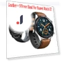 Leather + Silicone Wrist Strap — Smartwatch Straps, Vegetables