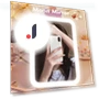 LED Makeup Mirror with Touch Screen — Compact & Travel, Makeup Kits