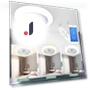 Modern Smart Ceiling Fan with Lamp — Ceiling Fans & Accessories, Crown Global