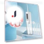 Portable Smart Electric Oral Irrigator — Power Flossers, Light makeup