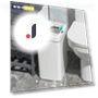 Smart Trash Can for Bathroom with Automatic Bagging — Waste Baskets, WIKHOSTAR