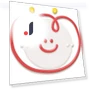 Smile Tulip Transparent Acrylic Smart Talk — Connect & Chat, Board M Factory