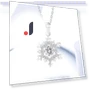 Snowflake Smart Necklace — Smart Jewelry, Lucky Star Jewelry