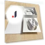 Wireless Headset with Retractable Earbuds — In-Ear Headphones, Carrefour online