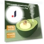 Avocado Night Light with USB Rechargeable Humidifier — Air Moisturizers, Essager Electronic