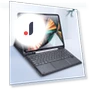 Leather Case with Bluetooth Keyboard, Touchpad, and Smart Sleep Function — Keyboard Cases, DUX DUCIS