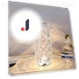 LED Crystal Rose Table Lamp Projector — Overhead Lighting, Dongfang HOME A