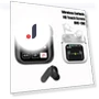 Touch Screen ANC Wireless Earbuds — In-Ear Headphones, Junmaocun
