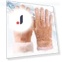 Winter Warm Soft Comfortable Suede Wool Touchscreen Gloves — Gloves & Mittens, SDS001