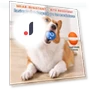 Fashion Striped Rubber Pet Companion Toy — Interactive Animal Companions, yalujia