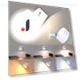 LED Wall Light with Touch and Remote Control — Wall Lighting, Build My Home