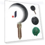 Smart Remote Key — Keyless Entry, Sanwood Car