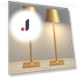 Retro USB Rechargeable Touch Bedside Lamp — Desk & Table Lighting, Binchi Lighting Appliances