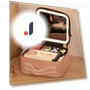 Smart LED Cosmetic Bag with Mirror — Cosmetic Cases, Makeup Kits