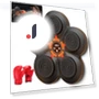 Smart Musical Boxing Machine with LED Lighting — Boxing Training Gear, Binchi Keji Travel