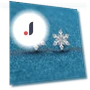 Smart Sensual Silver Earrings with Snowflake — Smart Jewelry, ANENJERY Bijouterie