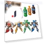 Transformable Bottle Robot Toy — Construction Kits, cupboard world