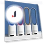 Bladeless Air Purifier Fan — Vertical Air Circulators, DC-Home-2