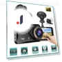 HD 1080P 4 Touch Screen IPS Dash Cam — Rearview Cameras for Cars, QLY Online