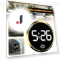 LED Fashion Electronic Car Dashboard Clock — Clock, JOHO