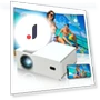 Mini Portable 1080p Projector — Home Theater Projectors, Vivicine