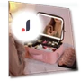 Smart LED Cosmetic Bag with Mirror — Cosmetic Cases, Makeup Kits