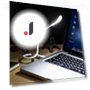 USB LED Desk Lamp with Touch Sensor — Study & Desk Lighting, Cosy Homes
