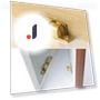 Adjustable Brass Door Latch — Catches, Betterring