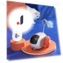 Automatic Moving Toy Car for Cats and Dogs — Interactive Animal Companions, sunshine888