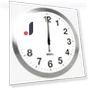 Automatic Network Time Synchronization Wall Clock — Wall, RW-Home Decoration