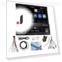 Car Radio with Retractable Touchscreen — Navigation & GPS Accessories, Reakosound