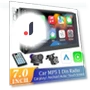 CarPlay Android Auto 1 Din Bluetooth HD 7-inch Touchscreen Multimedia FM ISO Power Aux Input Bluetooth USB Mirror Link... — Stereo Receivers, SageTechnology