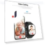 Kids Smartwatch with Video Call, SOS, GPS, IP67 Waterproof — Smartwatches, Xudikou