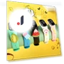 LED Cartoon Moon Illumination Kids Watch — Men's Timepieces, Sock