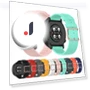 Soft Silicone Wrist Strap for Smartwatches — Wearable Accessories, bushoukeji01