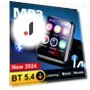 Bluetooth MP3 Player with Touch Screen — Portable Media Players, GLOBUS