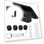 Solar Powered Car Tire Pressure Monitoring System — TPMS Sensor Replacements, HOME-Auto-001
