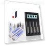 USB Smart LCD Display Lithium Battery Charger — Chargers, CUCU