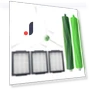 Hepa Filter + Side Brush + Roller Brush — Parts & Accessories, YanBan