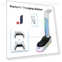 Portable Charging Station with Headset Holder — Accessories, electronic