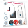 Smart Fingerprint Padlock — Padlocks & Hasps, Comfort Homeware